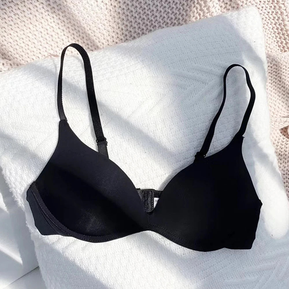Womens Bra Wireless Gather Lingerie Sexy Bralette Underwear Development Stage Bras BH Tops Size AAA AA A B Cup