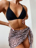 2026 Sexy Bikini Set 3-Piece Swimwear Swimsuit Women Bikinis Set Bathing Suit Beach Bikini Female Leopard Cover Up Bikinis Mujer