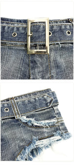 DEKA New Sexy Denim Bikini Set Beach Suit Split Blue Swimsuit Summer Jeans Shorts Female Short Women Two-piece Swimwear