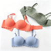 One-piece Seamless Girls Lignerie Detachable Shoulder Strap Women's Bra No Steel Ring Gather Bralette Comfort Sleep Brassiere