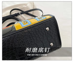Design Patchwork Zipper 2026 Hot Sale Women's Bags Retro High Quality Women's Bags PU New Personality Stylish Shoulder Bags