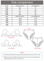 Full cup comfortable seamless bra front buckle easy to put on and take off bra without steel ring women bra sexy Lingerie B2861