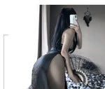 Women Sexy Chinese Traditional Cheongsam Qipao Dress Lingerie High Split Bandage Mini Uniform Dresses Costumes