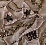 2000s Emo Girls Star Print Bikini Set Sexy Thong Swimsuit Two Pieces Bathing Suit Punk Gothic Fashion Women Swimwear Y2k Style