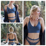 3Pcs/Set Sexy High Rise Panties Women Thongs Comfort G-String Underwear Sexy Lingerie Hollow Bottoms Female Underpants M-L