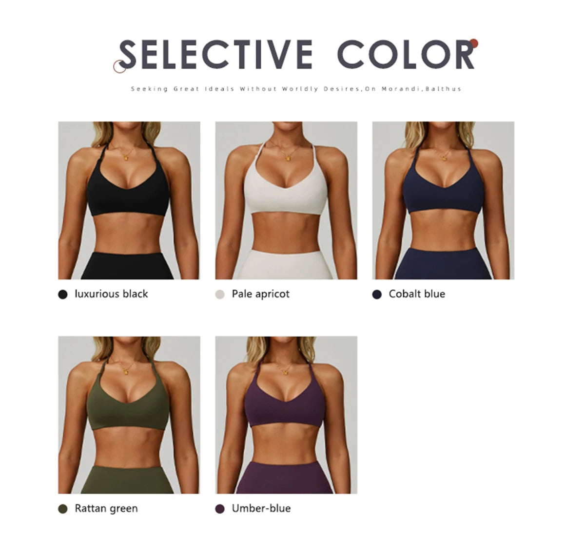 Hearuisavy Breathable Sports Bra Women Quick Drying ShockProof Gym Workout Top Casual Yoga Clothing Push Up Running Fitness Bras