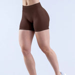 Women High Waist Yoga Shorts Stretch Breathable Sports Shorts Fitness Gym Running Workout Short Pants For Ladies