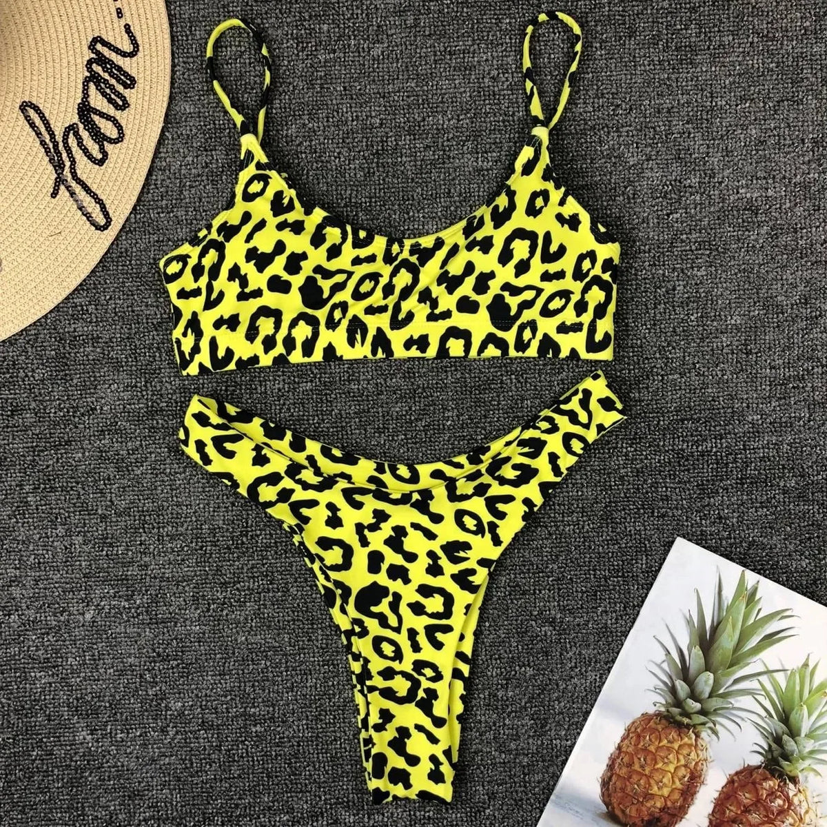 2026 Snake Leopard Brazilian Bikini Female Swimsuit Women Swimwear Two Pieces Bikini Set High Cut Bathing Suit Swim Beach Wear
