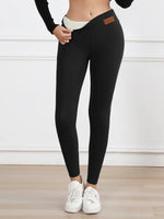Women Thermal Leggings Winter Warm High Waist Warm Pants Fashion Black Elasticity Autumn Velvet Comfortable Leggins
