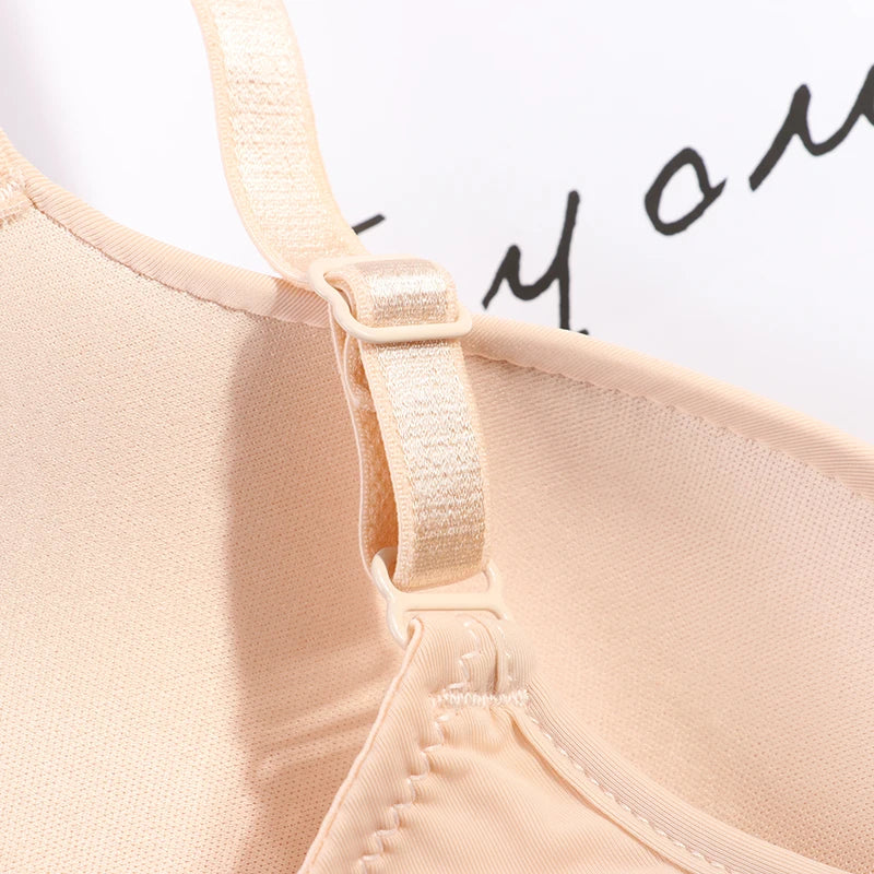 Seamless Bras for Women Push Up Bras No Wire Brassiere A B Cup Underwear Sexy Bralette Three Quarters(3/4 Cup)Lingerie