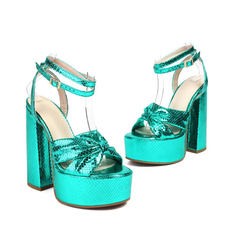 NASBAVI Luxury Summer Shoes for Women Sandals Platform High Heels Pink Silver Gladiator Flip Flops Female Party Wedding Shoes