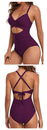 Leopard One Piece Swimsuit 2024 New Halter Push Up Swimwear Women Swimsuit Bathing Suit Beachwear Monokini Female Swimming Suits