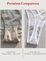 Women Lace Sexy G-string Criss-cross Strap Delicate Lace Multi-strap Sheer Low Rise Elegant Comfortable 4 Colors Thong C964