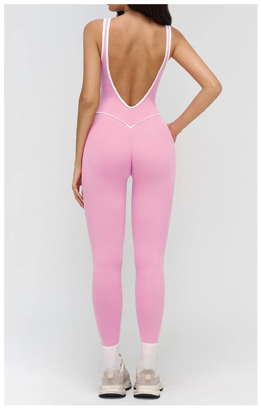 Women Jumpsuit Gym Set Yoga Suit Back Cross Sportswear Sports Jumpsuit Fitness Dance Performance Rompers Workout Bodysuits