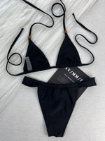 2026 Halter Mini Micro Beads Bikini Female Swimsuit Women Swimwear Two-pieces Bikini Set High Cut Leg Bather Bathing Suit Swim
