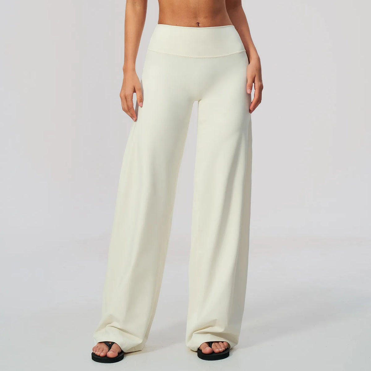 NCLAGEN Womens Wide Leg Pants High Waist GYM Clothes Loose Casual sport Trousers Outdoor Running Fitness Workout Leggings