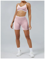 2PCS Yoga Suit Seamless Sports Set Gym Outfits Women Tracksuit Running Workout Clothes Sports Bra Athletic Wear Yoga Clothing