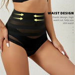 1Pc Women's Bodyshaper Belly Tightening Pants Body Lifting High Rise Panties Tummy Control Hip Underwear Solid Shapers Lingerie