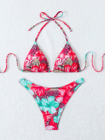 icro Bikini Women Swimwear Bandeau Swimsuit Woman Female Biquini Thong Bikinis Set Floral Brazilian Bathing Suit Beachwear