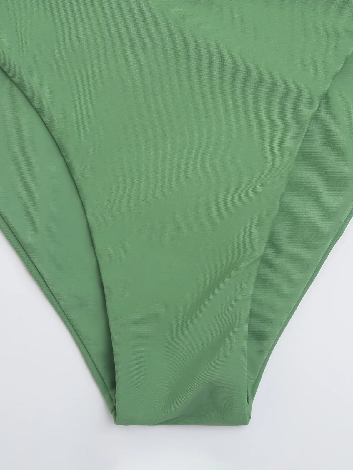 New Women's Swimsuit High Waist Two Piece Bikini Set Hollow Out V-neck Bandage Cross Backless Beach Swimwear Summer Bathing Suit