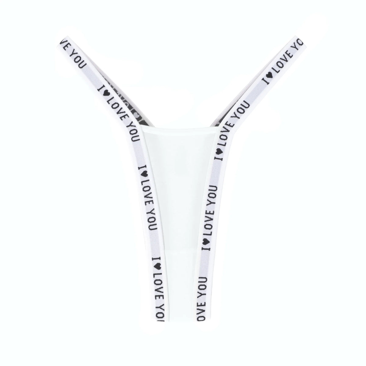 1pcs Letter Print Sexy Women G-string Fashion Style Lingerie Breathable Women's Panties Love Design Female Underwear Lady Thongs