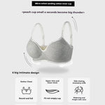 Deep V Knitting Bra Women's Underwear Small Chest Sexy Push Up Lingerie Seamless Bra for Women Bra Thick Bralette 32-38AB