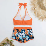 Sexy High Waist Bikini Shorts 2026 Women Swimsuit Two Piece Swimwear Female Bikinis Set Sports Bathing Suits Brazilian Biquini