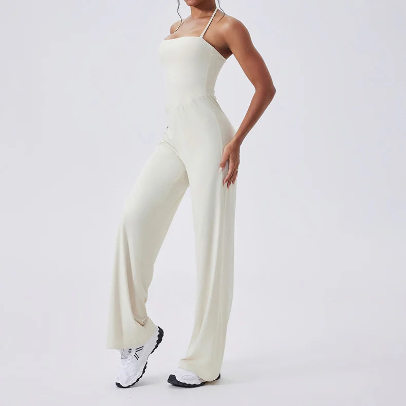 New Gym Set Women Training Yoga Suit Sportswear Sports Jumpsuit Fitness Rompers Stretch Female Push Up Workout Bodysuits