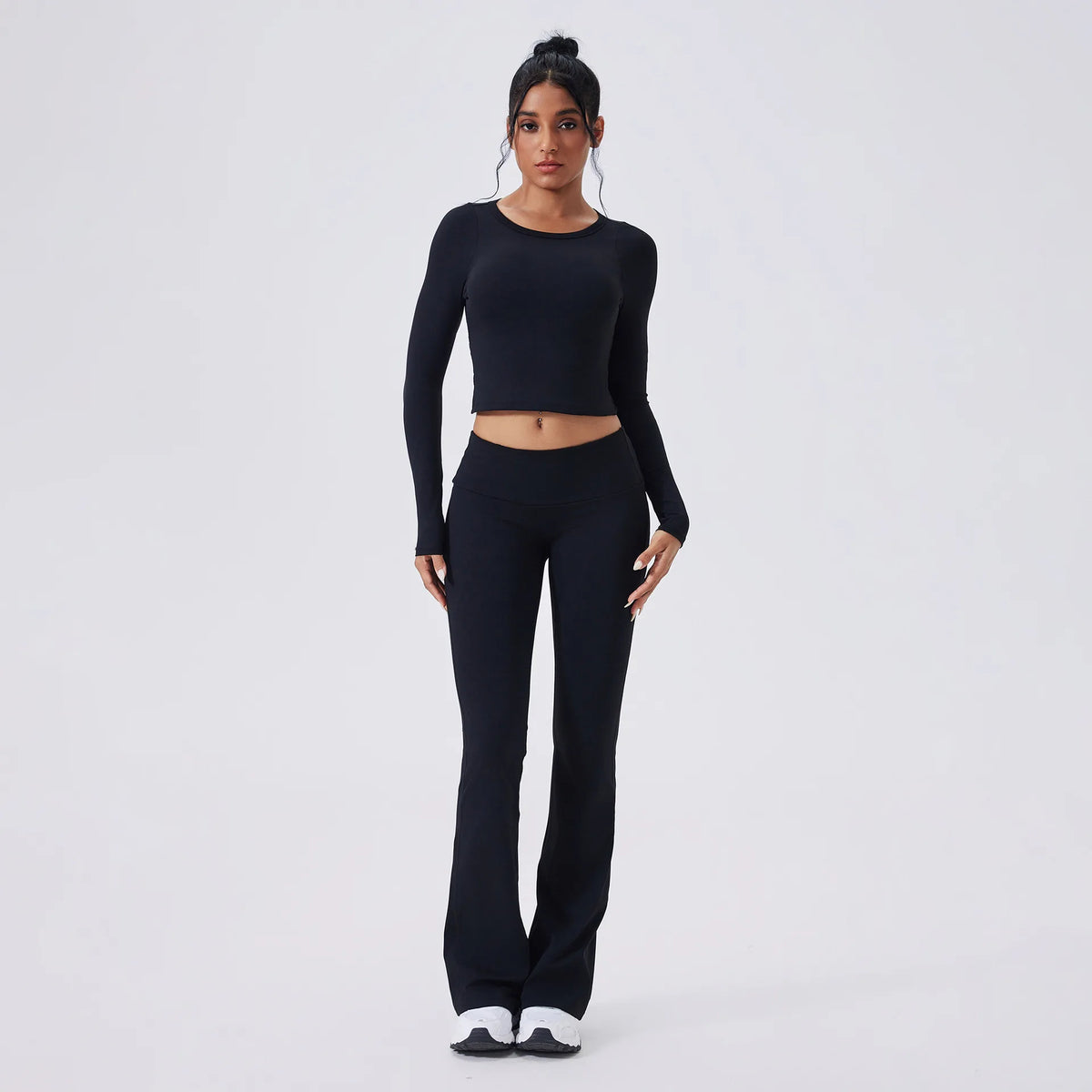 Women's Versatile Yoga Suit Set Tight Fitting and Beautiful Back High-end Sports Suit Outdoor Running and Leisure Fitness Suit