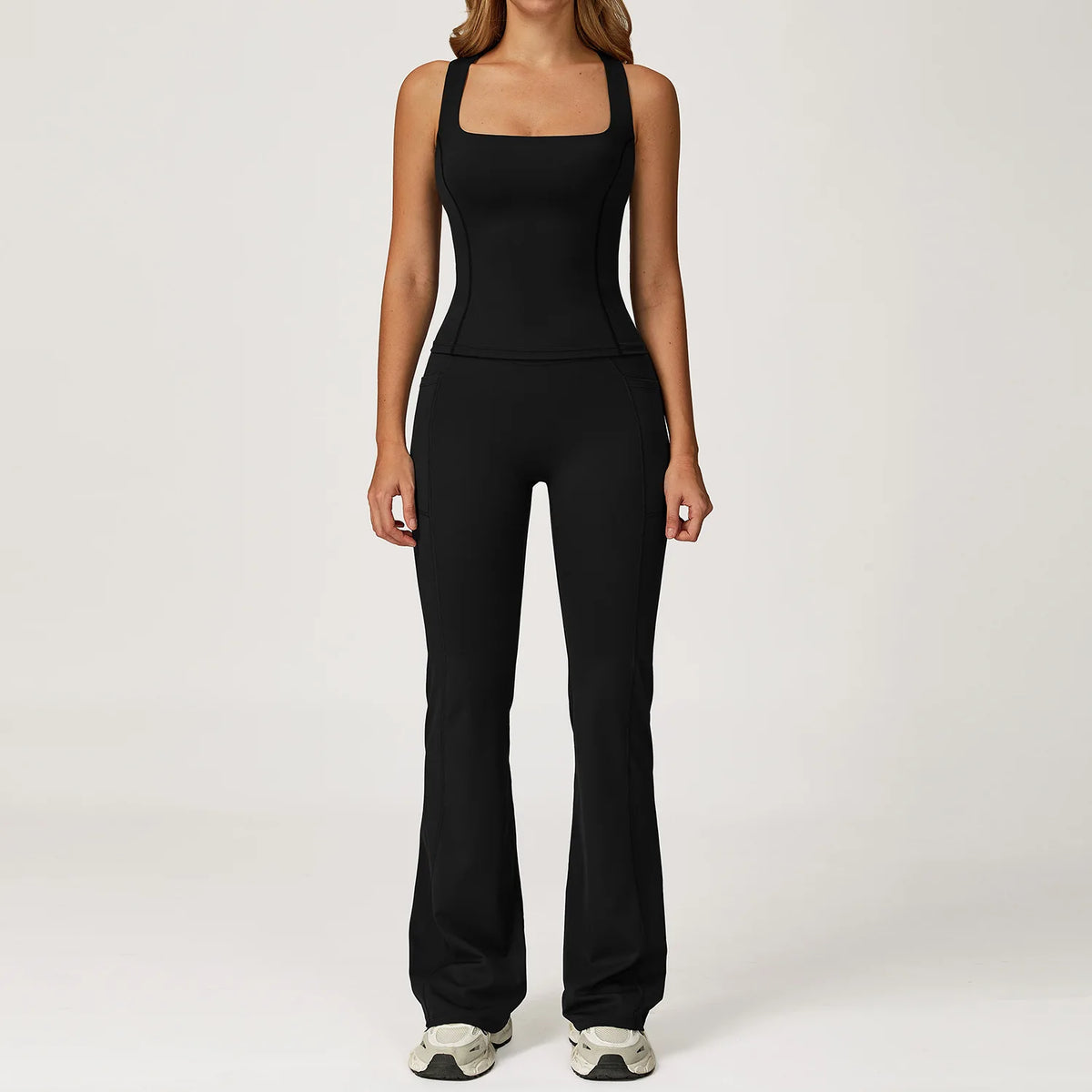 2PCS Yoga Set Gym Clothes Workout Sportswear Yoga Suits Women Tracksuits Fitness Outfits Sports Bra Gym Leggings Athletic Wear