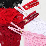 5pcs/pack Multi-color Plus Size Sexy Women g-string Sexy Lingerie Elegant Lady thongs Underwear 1XL-4XL Fashion Female Panties