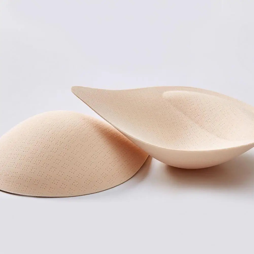 Tear Drop Shape Breast Pad Invisible Bra Pad Insert Removeable Sports Bra Cups Inserts Chest Insert Pads for Swimsuit Bikini