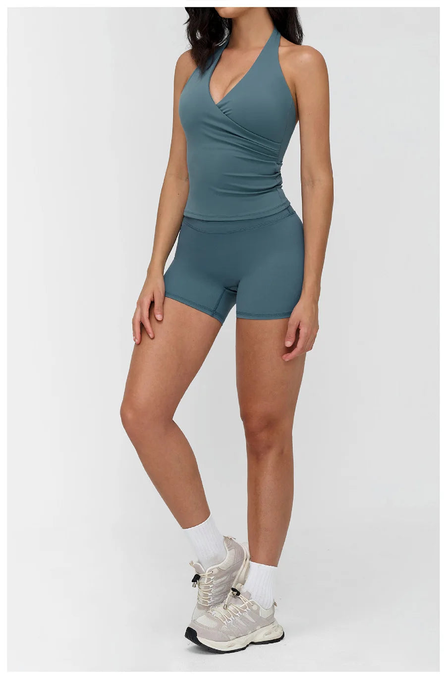 2 Pieces Sportswear Women Yoga Set Gym Clothes Fitness Set Outfit Outdoor Long-Sleeved Shirt Tracksuits Sports Bra Gym Leggings