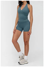 2 Pieces Sportswear Women Yoga Set Gym Clothes Fitness Set Outfit Outdoor Long-Sleeved Shirt Tracksuits Sports Bra Gym Leggings