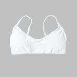 NCLAGEN Scoop Neck Bra High Support Thin Strap Seamless Pilates Yoga Underwear Push-up Gym Clothes Workout Running Fitness Top