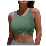 Women's Swimsuit Sexy Bikini Solid Leopard Print Padded Bra Tops Swimwear Bathing Swimming Crop Top Female Summer Beachwear