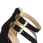 Fashion Cross Strap High Heels Sandals Party Wedding Bridal Shoes Summer Gold Silver Ladies Sandal Women