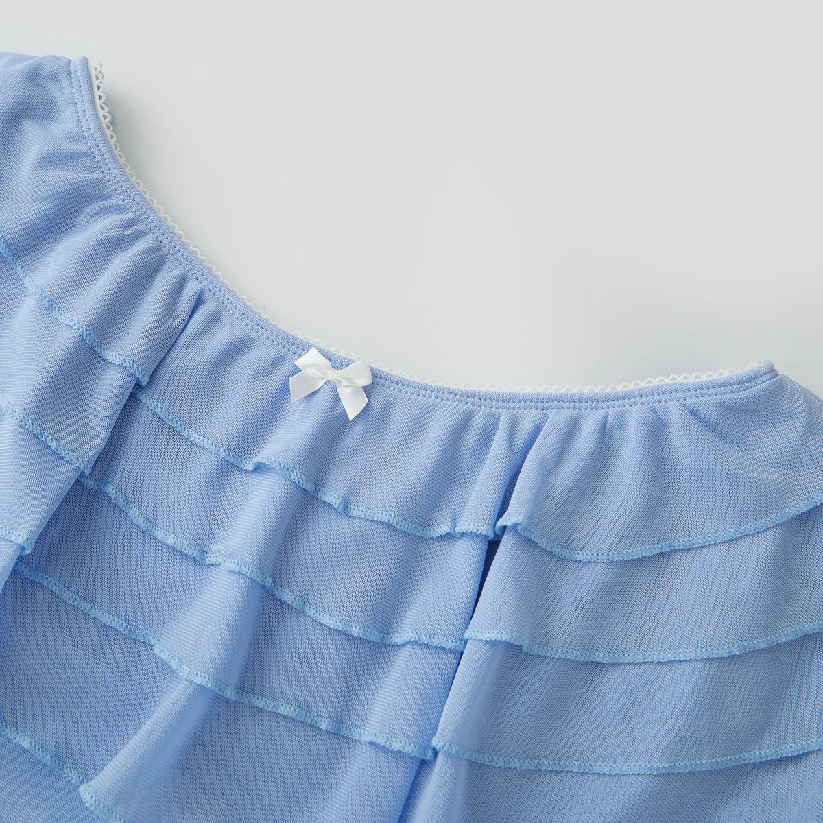 Womens Layered Ruffle Bloomers Bow Low Rise Mini Under Shorts for Dresses Summer Clothes
