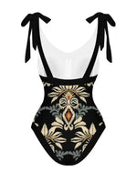 2026 String One Piece Swimsuit & Vent Skirt Padded Sexy Swimwear Women Bathing Suit Female Swimming Summer Beachwear Bodysuit