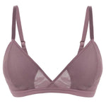 Leisure Triangle Cup Underwear Sexy and Comfortable Bra French wireless bralette breathable stylish bra