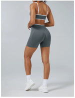 2PCS Yoga Suit Seamless Sports Set Gym Outfits Women Tracksuit Running Workout Clothes Sports Bra Athletic Wear Yoga Clothing