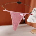 Sports Cotton Sexy Women's Panties Simple Thongs Lingerie Briefs Female Underwear G-Strings Hot T-Back Breathable Underpants