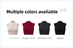 Women's Yoga Tank Top Highly Stretchy, Slightly High-Neck Sports Bra with Built-In Cups Lifts and Shapes The Bust Sexy Fitness