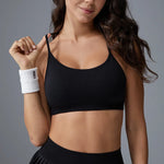 Pleated Chiffon Sports Pocket Yoga Skirt Women Quick-drying Badminton Tennis Trousers Fitness Half-body Anti Shorts Skorts XP43