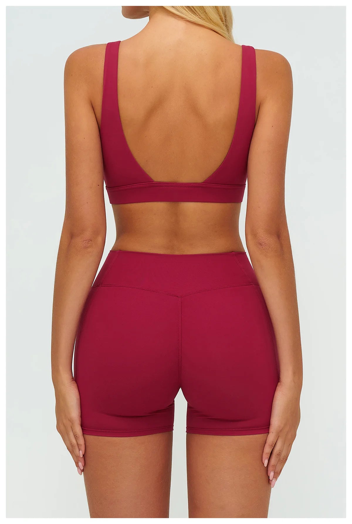 Women Yoga Bra Backless Sports Underwear High Strength Sports Bra Gym Workout Fitness Push Up Top Running Active Yoga Vest Bra