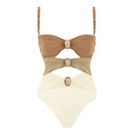 Hollowen One Piece Swimsuit With Cover Up Sexy Swimwear Women Off Shoulder Swim Suits Patchwork Bathsuit Belt Bodysuit Beachwear