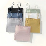 Seamless Bra Summer Tube Tops Women Crop Tops with Removable Pads Sexy Lingerie Invisible Top