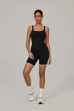 Women's Sports Jumpsuit Yoga Fitness Combination Lift Buttocks Bare Back High Elasticity Gym Sexy Sports Jumpsuit Gym Romper