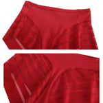 2Pcs/Set Women's Ice Silk Tummy Control Panties Mid Waist Mesh Splice Shaping Briefs Butt Lifter Slimming Soft Underwear M-3XL