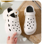 Women Platform Slippers Fashion Clogs Soft EVA Summer High Heel Shoes Thick Sole Female Street Wedges Sandals Home Beach Slides